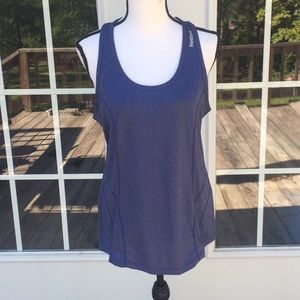 Blue Reebok Tank Top